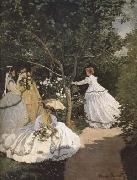 Claude Monet Women in the Garden (mk09) oil painting picture wholesale